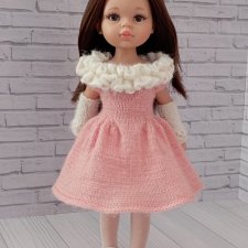 Платье для кукол Паола Рейна 32-34 см