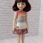 Юбка, кофта для кукол Руби Ред 37 см,