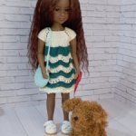 Платье , сумочка для кукол Руби Ред 37см