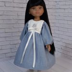 Платье для кукол Паола Рейна 32-34 см