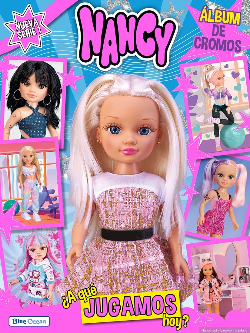 Альбом с наклейками Нэнси