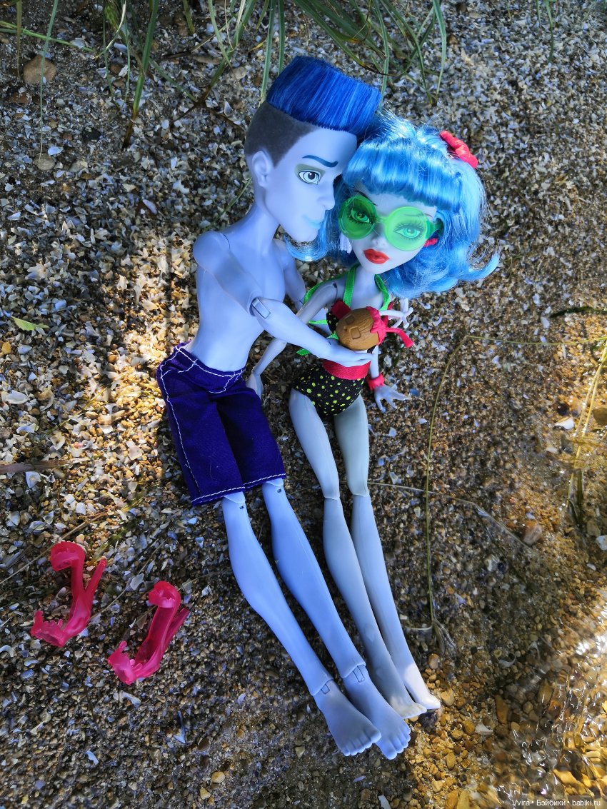 Открываем пляжный сезон — Куклы Monster High и Ever After High: G1 (фото 8)