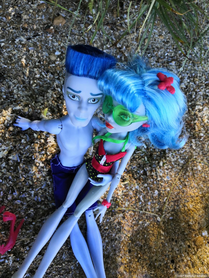 Открываем пляжный сезон — Куклы Monster High и Ever After High: G1 (фото 10)