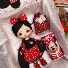 Кукла ручной работы из хлопка