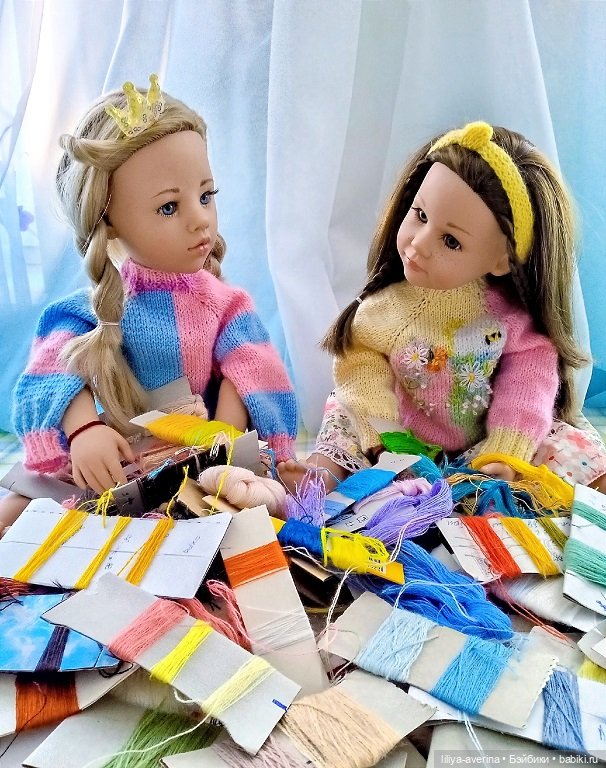 Осеннее обострение) или Вяжем- вяжем...вышиваем | Бэйбики Осеннее обострение) или Вяжем- вяжем...вышиваем