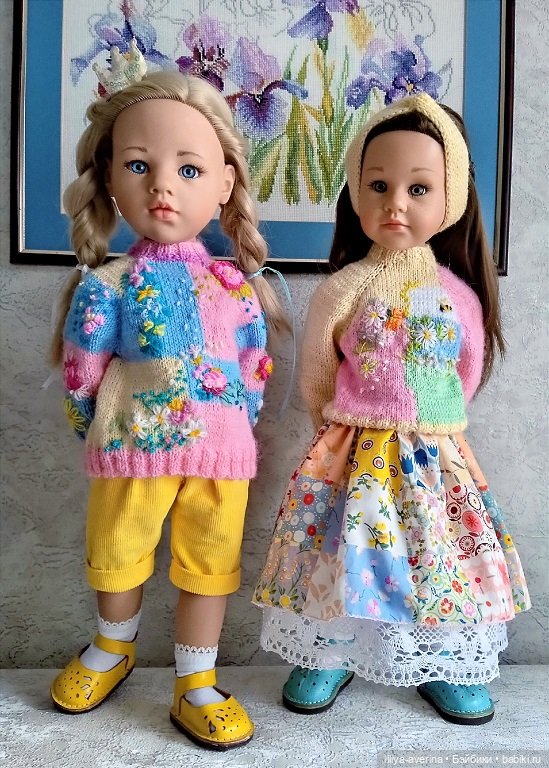 Осеннее обострение) или Вяжем- вяжем...вышиваем | Бэйбики Осеннее обострение) или Вяжем- вяжем...вышиваем