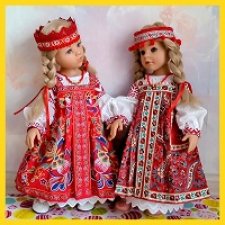 Одежда для ГОТЦ 50 см --Комплекты в русском стиле