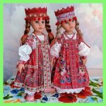 Одежда для ГОТЦ 50 см --Комплекты в русском стиле