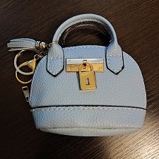 Сумка-тоут для кукол, голубая