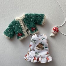 Одежда, обувь, паричок для 16 см малышей