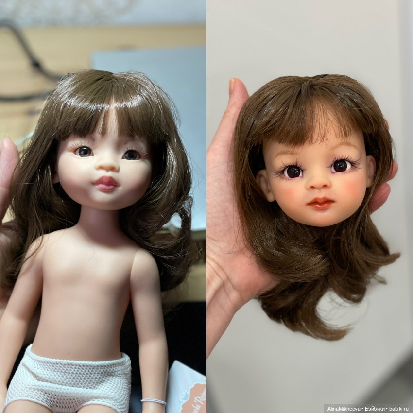 Как Мали превратилась в малышку Лилу: кастом Паола Рейна Мали, азиатский молд (фото 8)