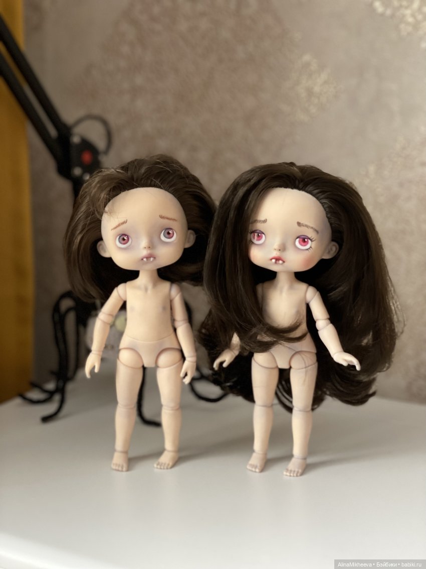 Кастом Xiaomi Monst Doll: Вампирчики из серии «Жутики» | Бэйбики Кастом Xiaomi Monst Doll: Вампирчики из серии «Жутики» (фото 7)