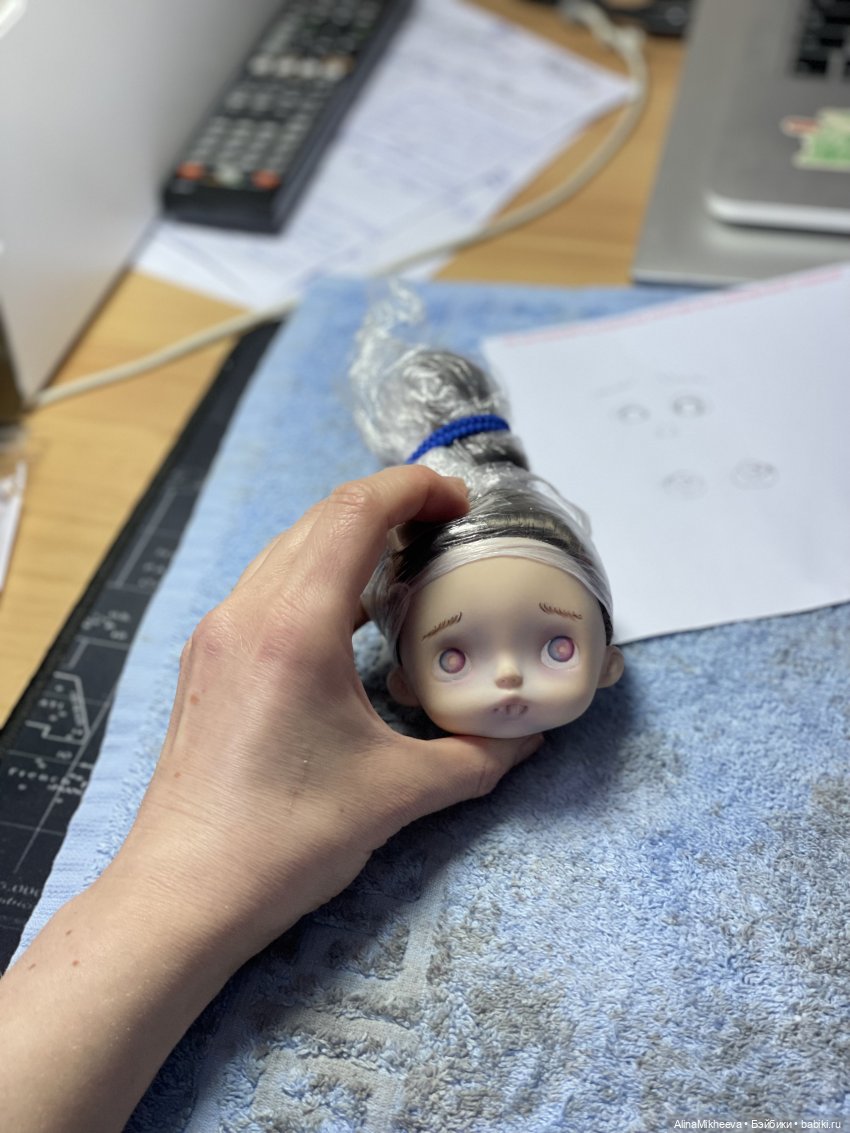 Кастом Xiaomi Monst Doll: Вампирчики из серии «Жутики» | Бэйбики Кастом Xiaomi Monst Doll: Вампирчики из серии «Жутики» (фото 5)