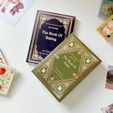 Книги для кукол - книга рецептов и нотная тетрадь, 1:2