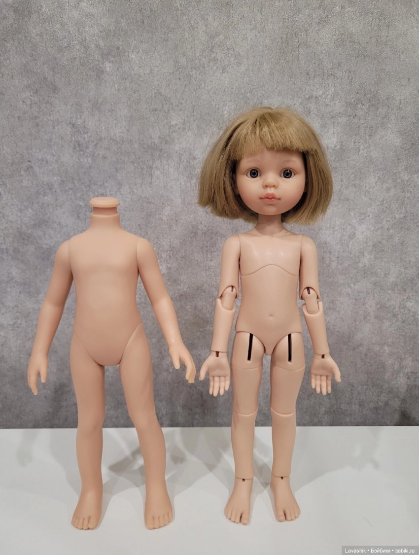 БЖД Шарнирные тела для кукол Paola Reina. ЧАСТЬ 1