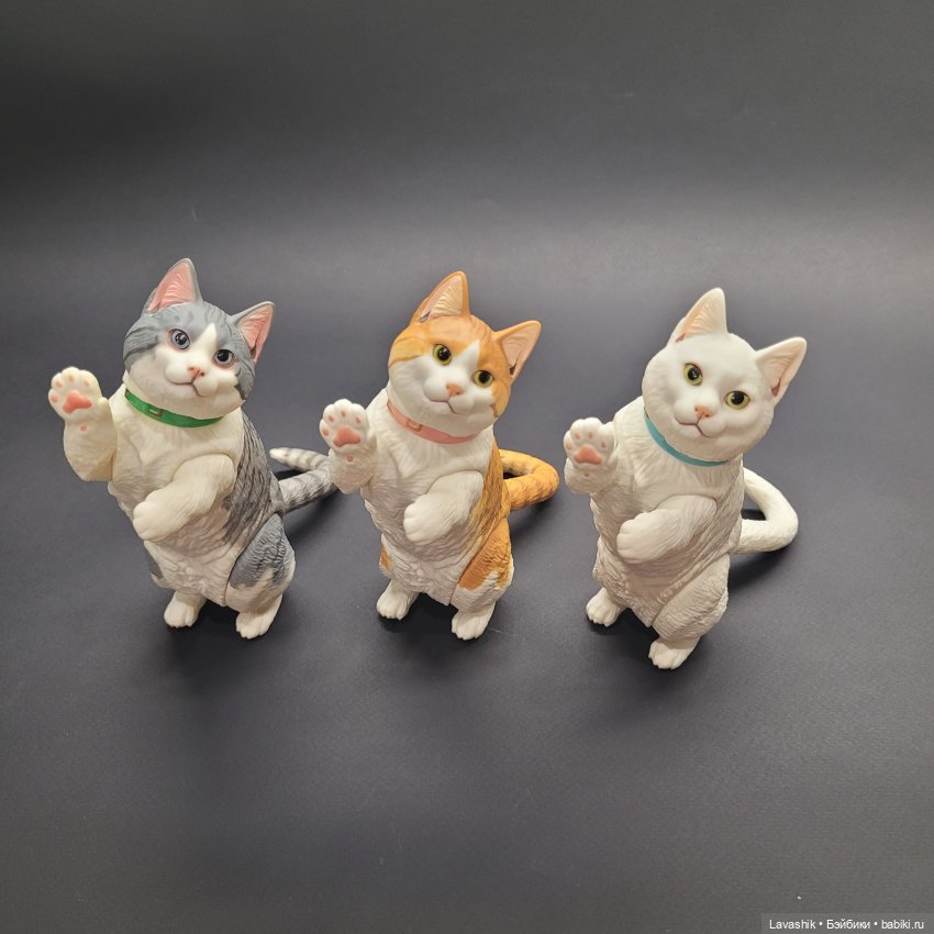 Шарнирные котики maxi ❤️ — Коллекционные фигурки (разное): животные
