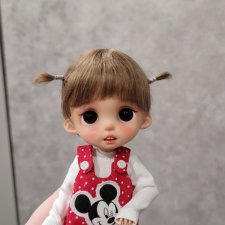 Парик для кукол AWEN, размер 6-7