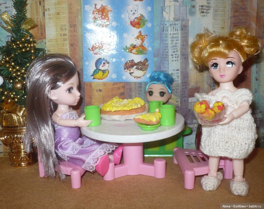 Мы без чая не скучаем — Игровые куклы разных производителей (Разное): редкие бренды (фото 6)