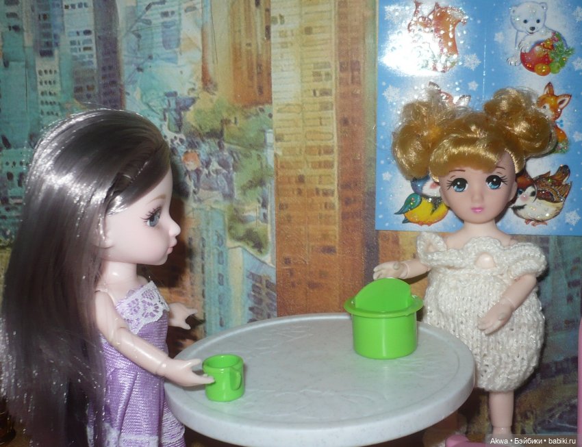 Мы без чая не скучаем — Игровые куклы разных производителей (Разное): редкие бренды (фото 4)