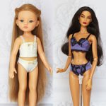 Выкройки + МК белья с кружевом