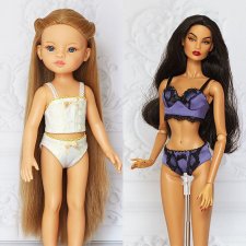 Выкройки + МК белья с кружевом