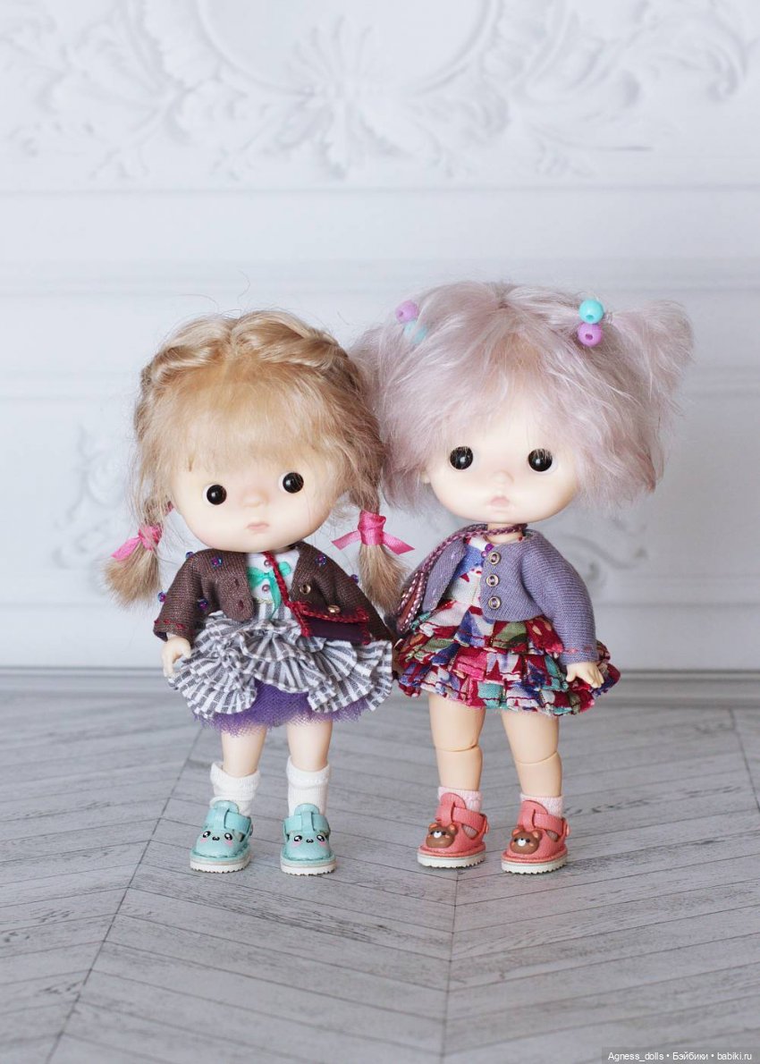 Одеваю своих самых маленьких кукол (Ob11) 🌸 (фото 2)