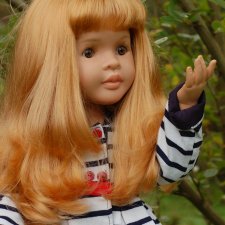 Марта. Большая шарнирная кукла от Паола Рейна