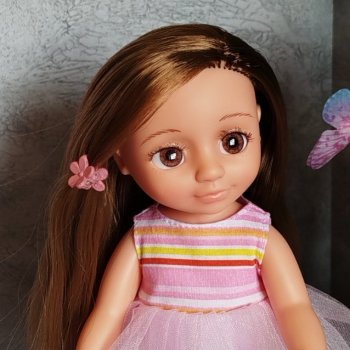 Ася (Весна) и замена глаз.