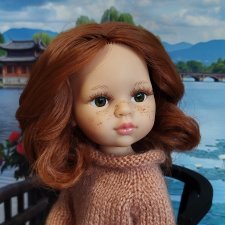 Кристи букли Паола Рейна головушка с новыми глазами.