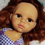 Кристи букли Паола Рейна головушка с новыми глазами.