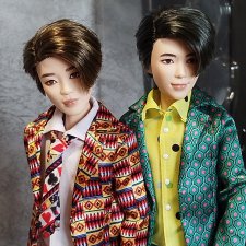 Лот кенов БТС от Mattel