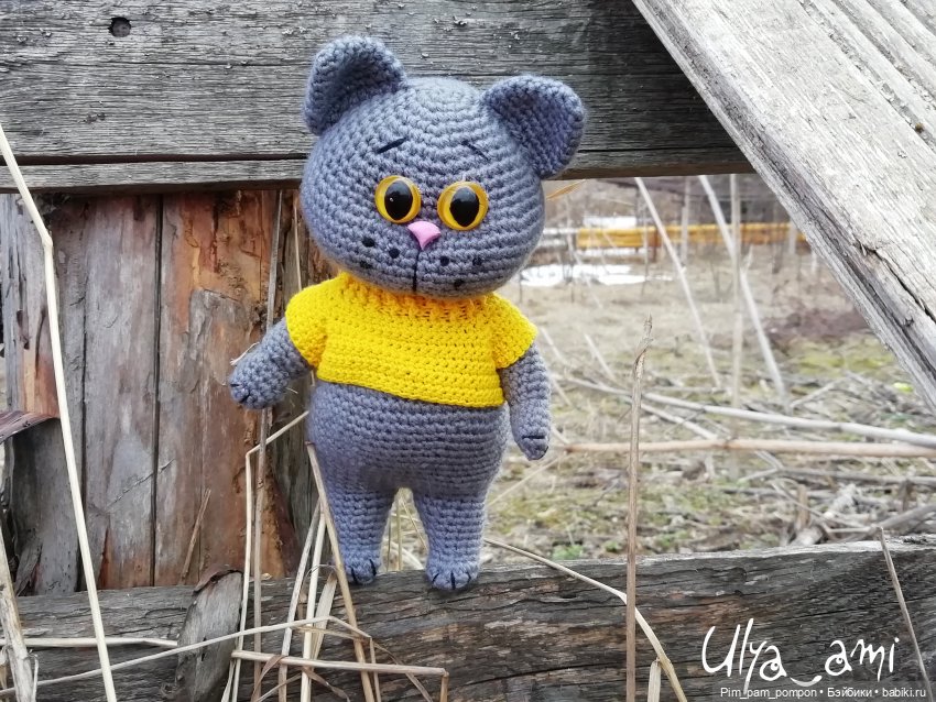 Мой желтоглазый доктор — Вязаные игрушки и амигуруми: крючком (фото 5)