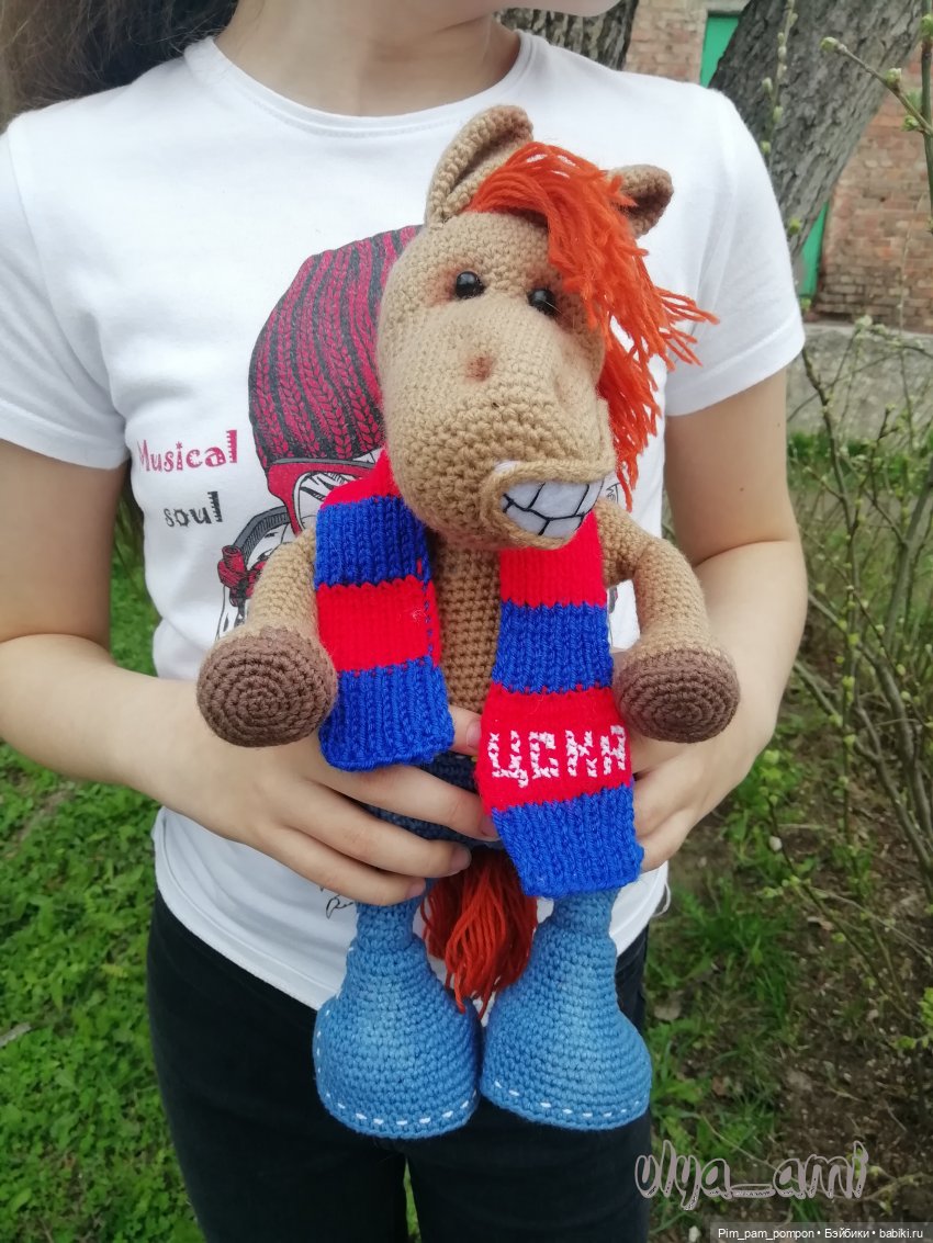 Коники — Вязаные игрушки и амигуруми: крючком