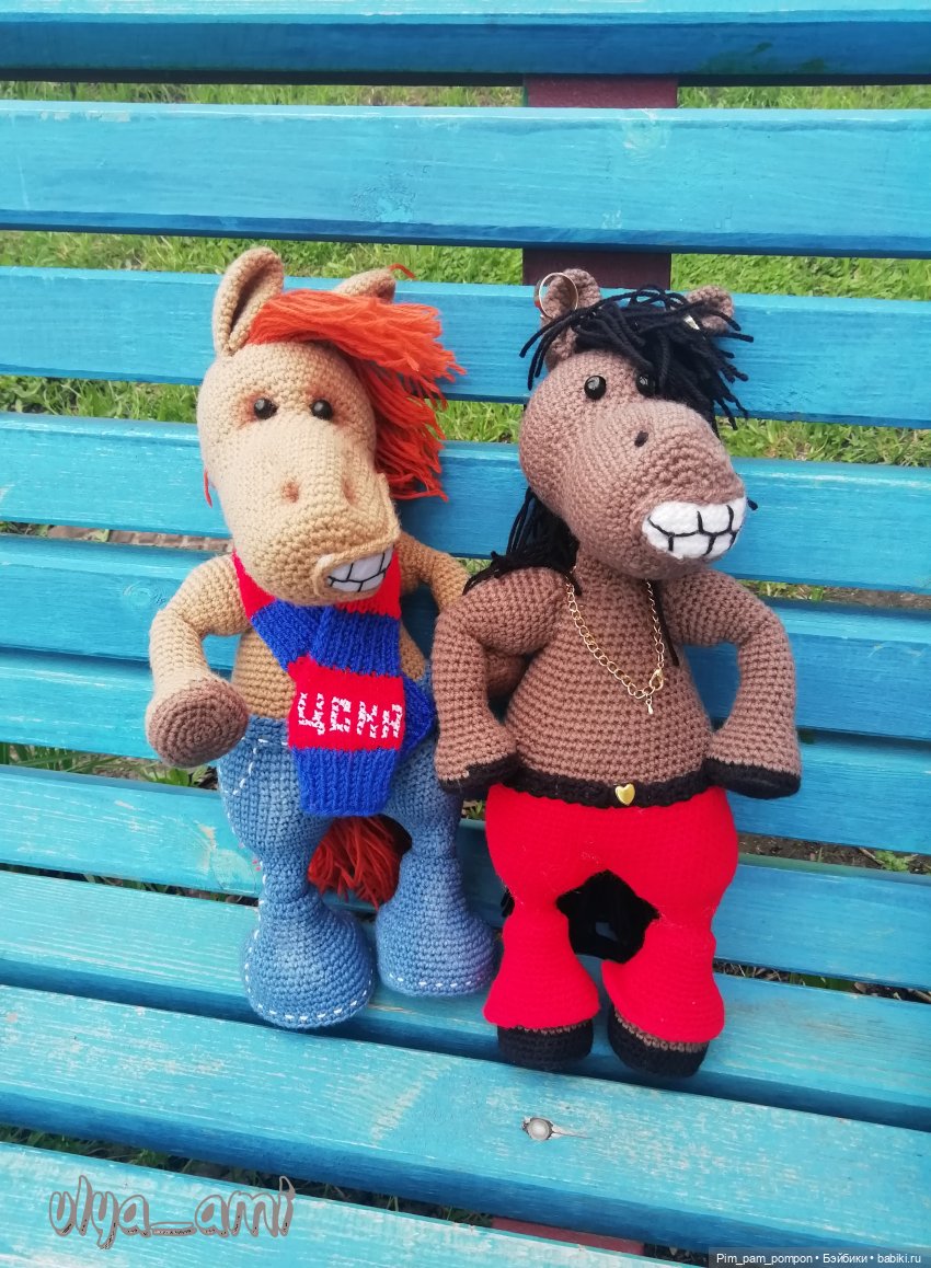 Коники — Вязаные игрушки и амигуруми: крючком (фото 8)