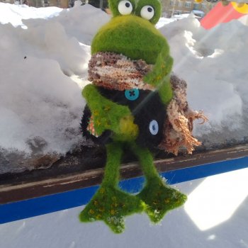 Мистер Фред Фрай Фрог  потерял весну