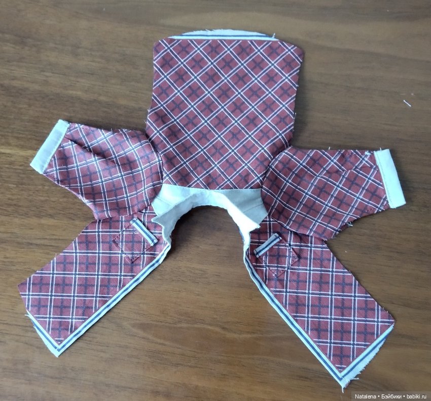 Рубашечки в клеточку | Бэйбики Рубашечки в клеточку — Одежда и обувь для кукол своими руками: фото