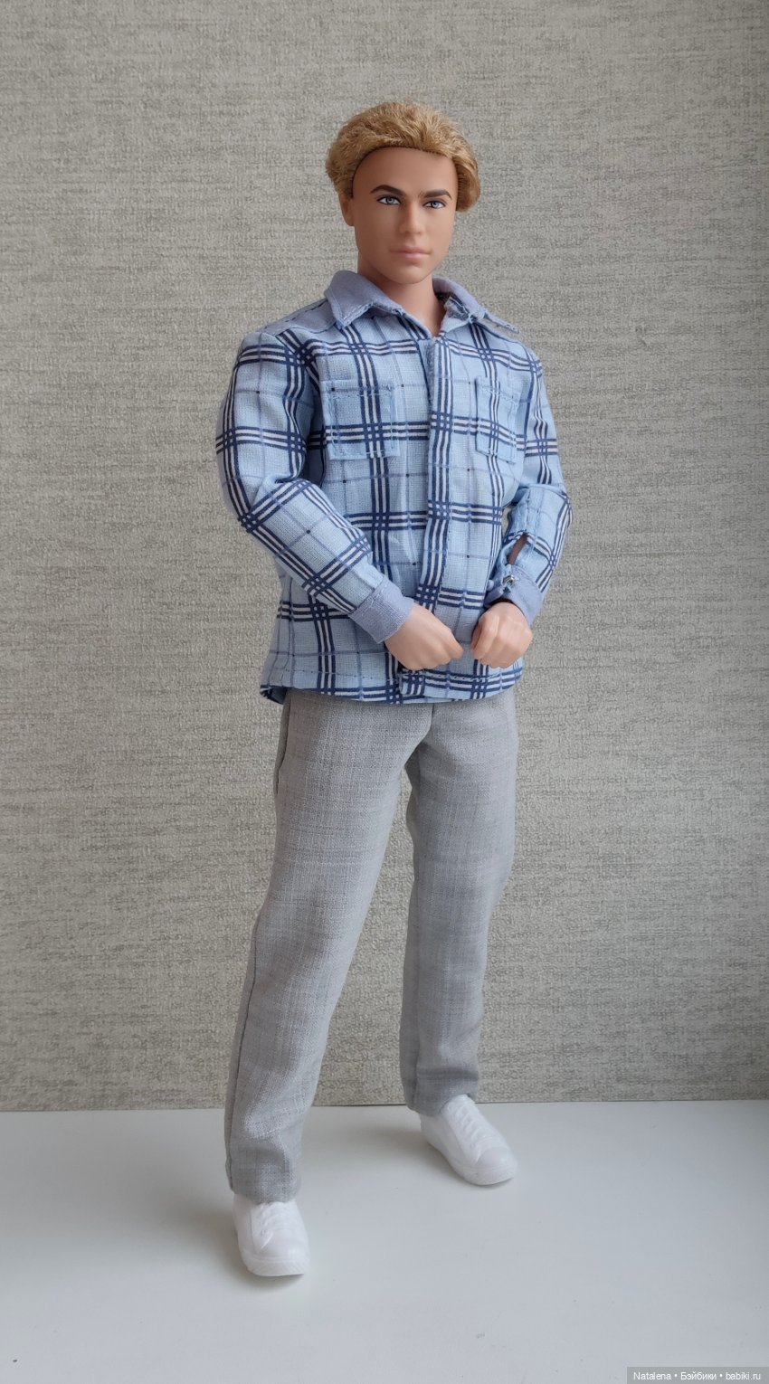 Рубашечки в клеточку | Бэйбики Рубашечки в клеточку — Одежда и обувь для кукол своими руками: фото (фото 5)
