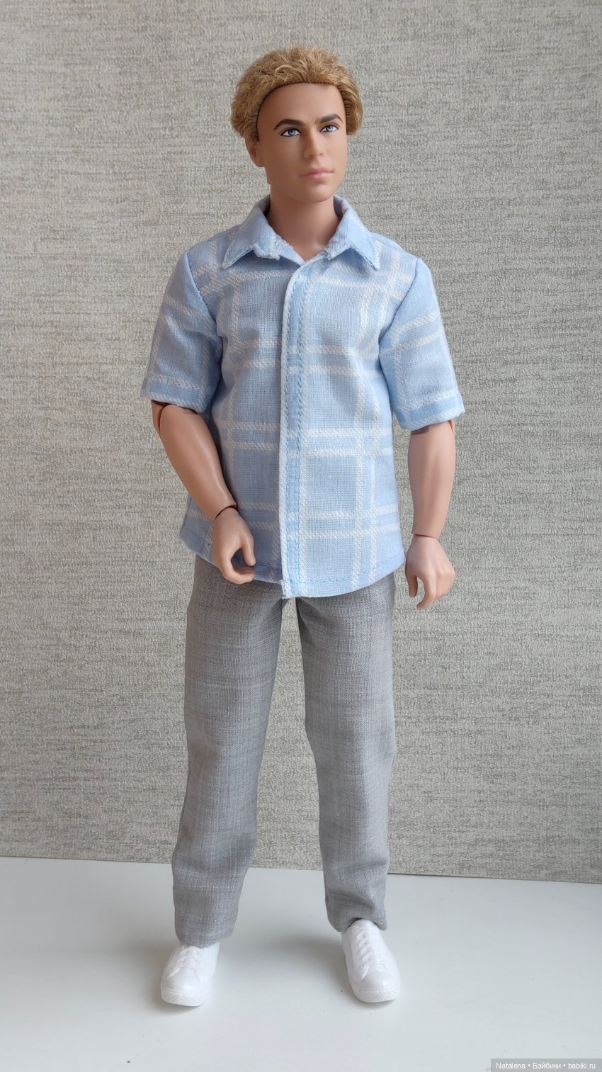 Рубашечки в клеточку | Бэйбики Рубашечки в клеточку — Одежда и обувь для кукол своими руками: фото (фото 9)