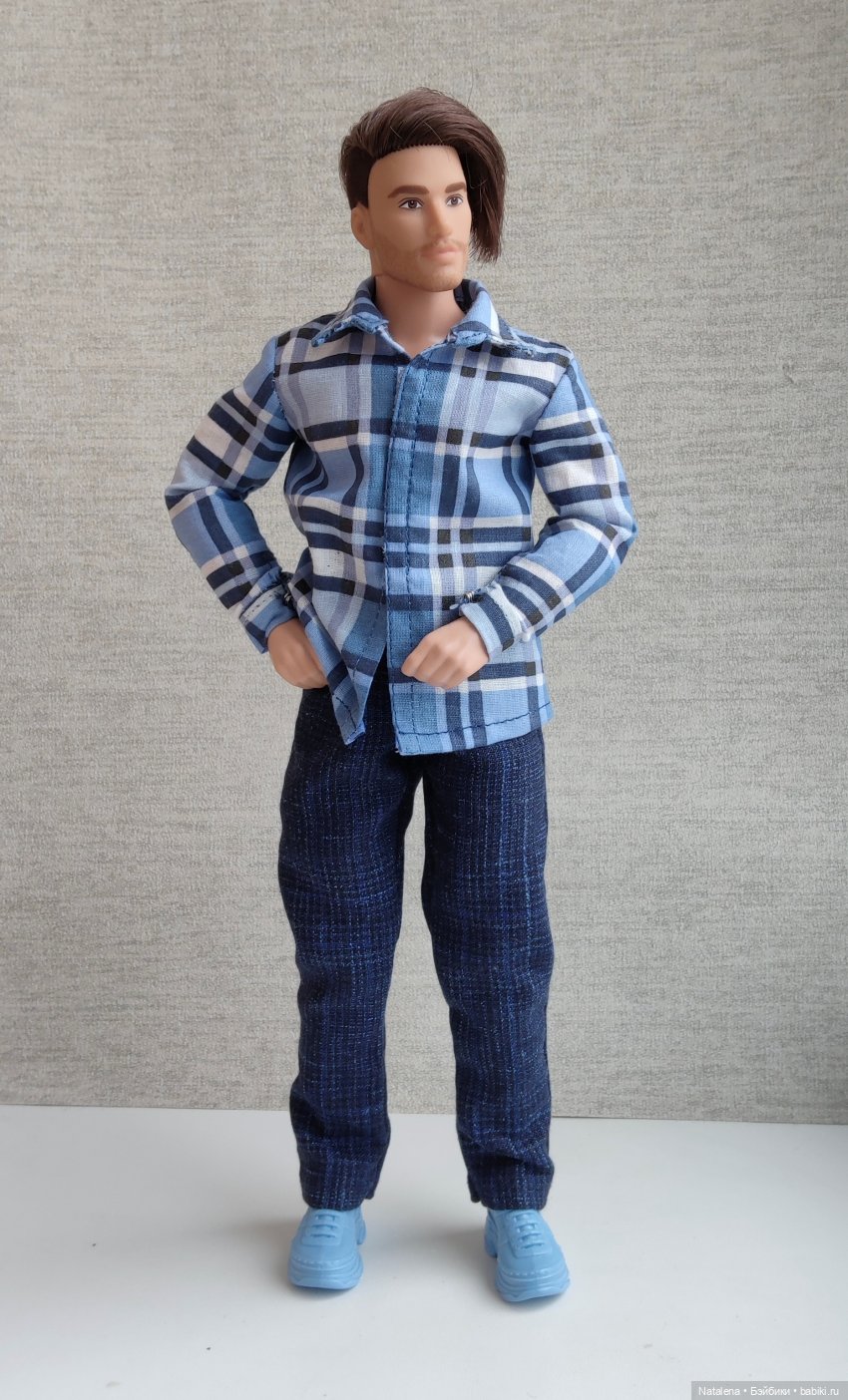 Рубашечки в клеточку | Бэйбики Рубашечки в клеточку — Одежда и обувь для кукол своими руками: фото