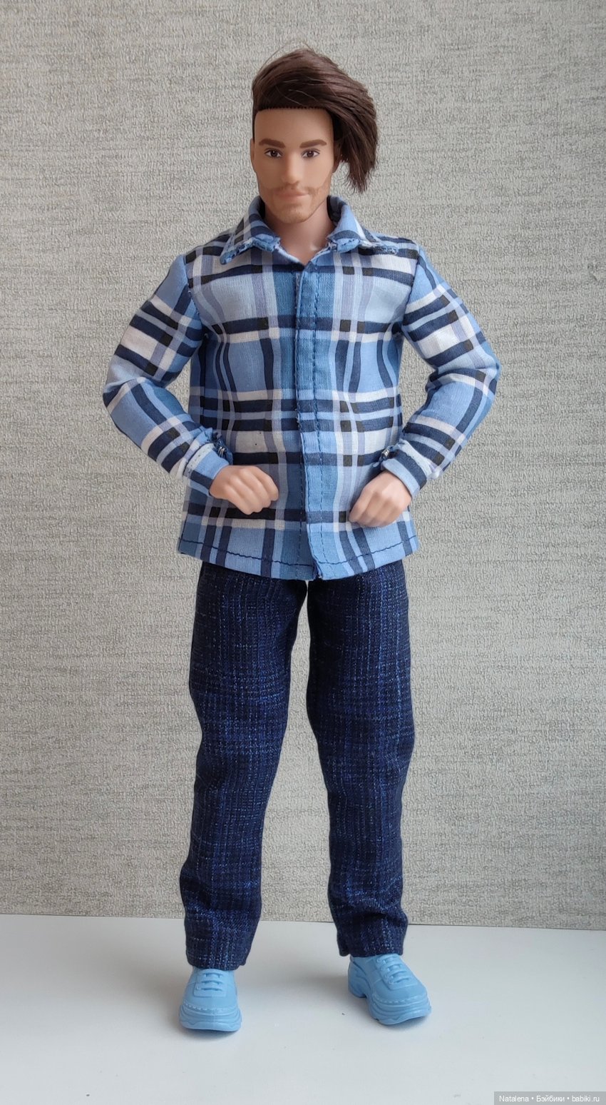 Рубашечки в клеточку | Бэйбики Рубашечки в клеточку — Одежда и обувь для кукол своими руками: фото