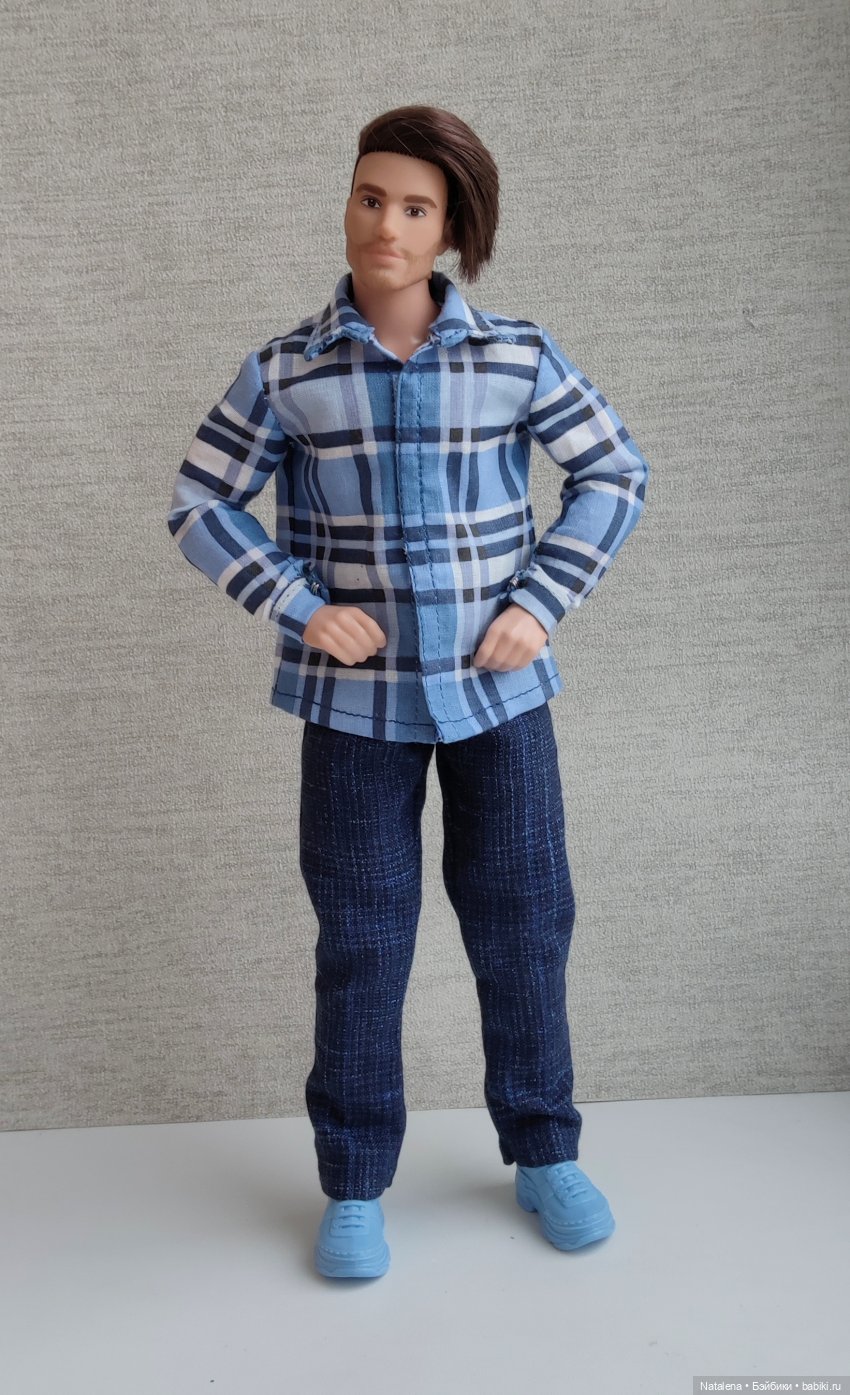 Рубашечки в клеточку | Бэйбики Рубашечки в клеточку — Одежда и обувь для кукол своими руками: фото (фото 10)