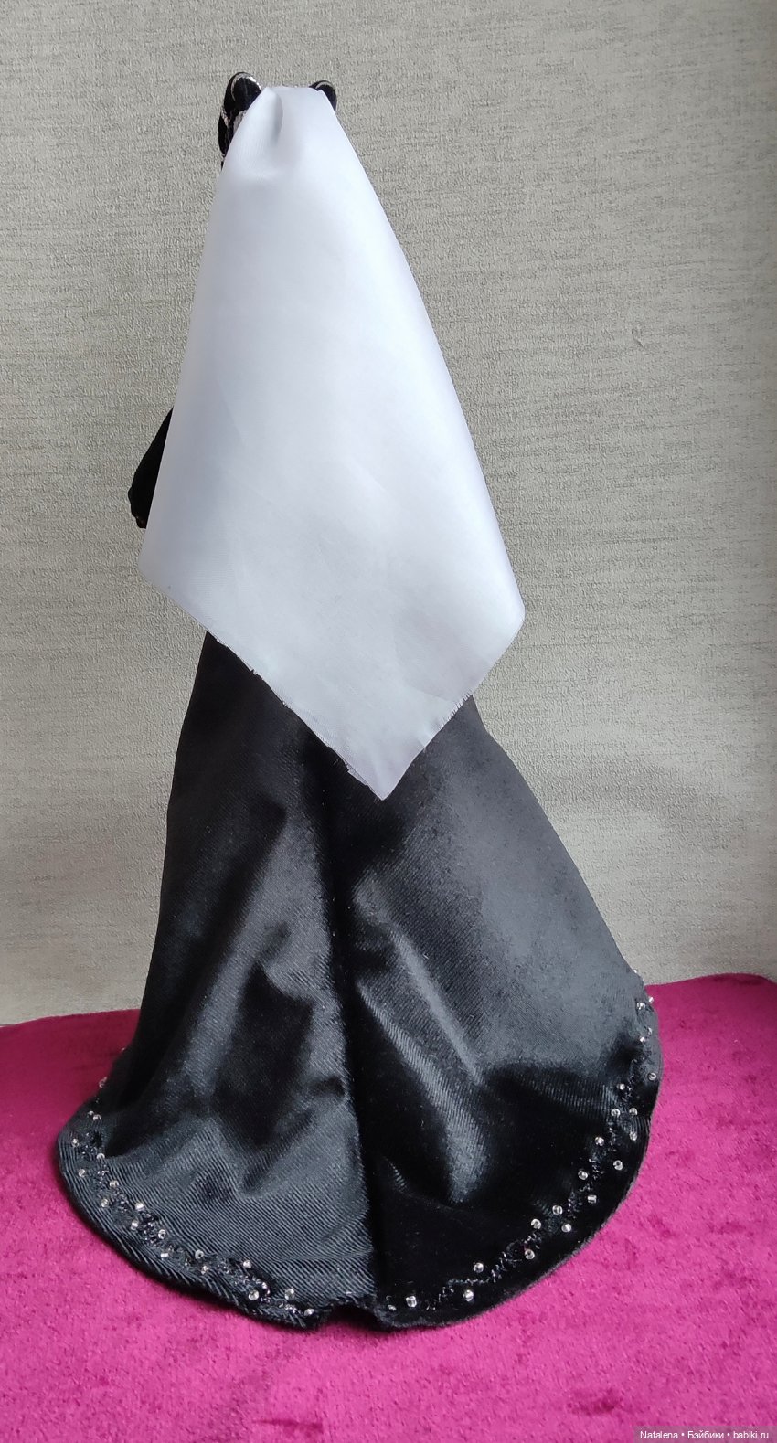Черно-белая фантазия | Бэйбики Черно-белая фантазия — Одежда и обувь для кукол своими руками: фото (фото 6)