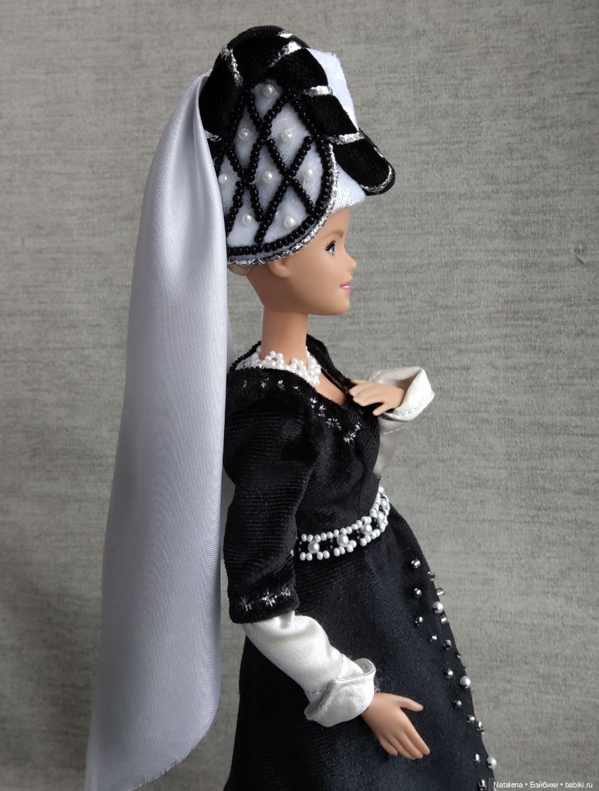 Черно-белая фантазия | Бэйбики Черно-белая фантазия — Одежда и обувь для кукол своими руками: фото (фото 4)