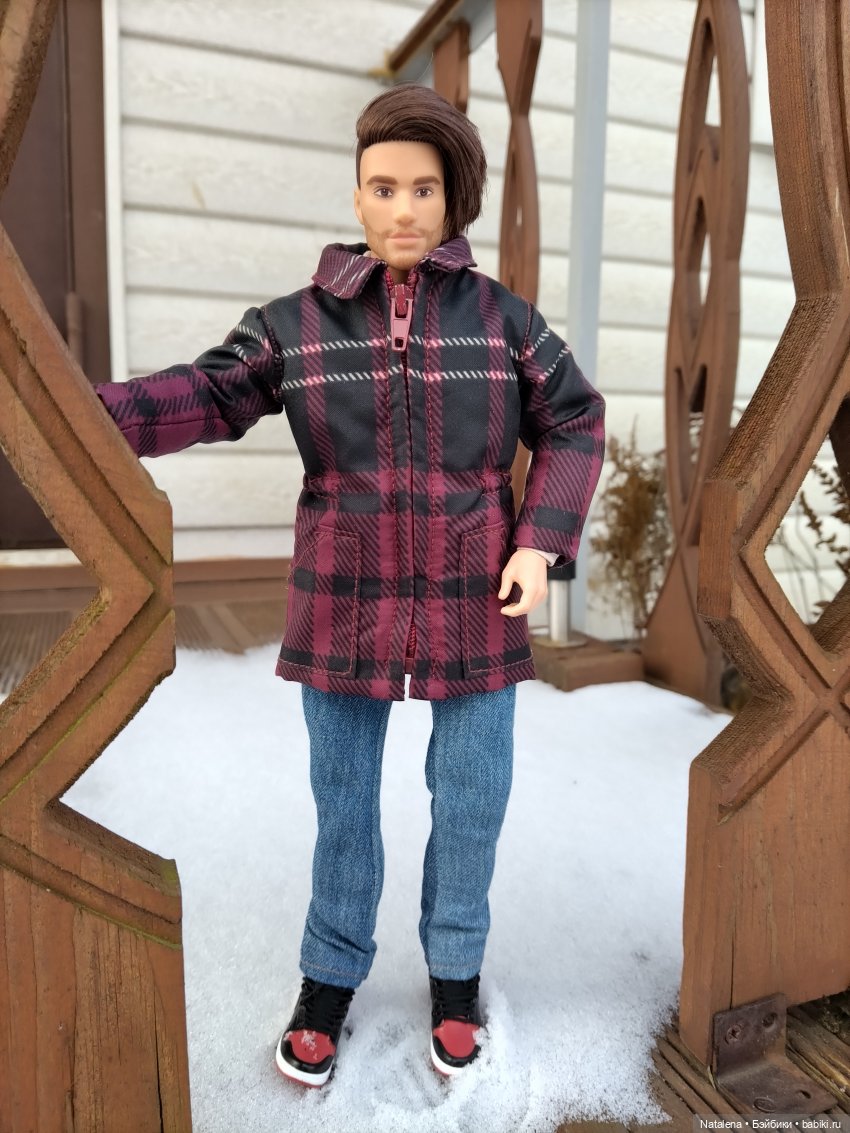 Новая куртка для Кена — Одежда и обувь для кукол своими руками: фото (фото 10)