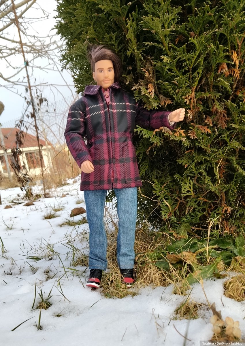 Новая куртка для Кена — Одежда и обувь для кукол своими руками: фото (фото 8)