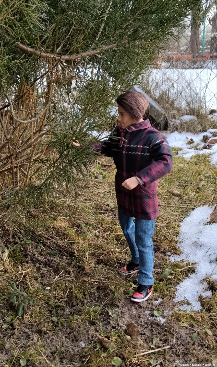 Новая куртка для Кена — Одежда и обувь для кукол своими руками: фото (фото 7)