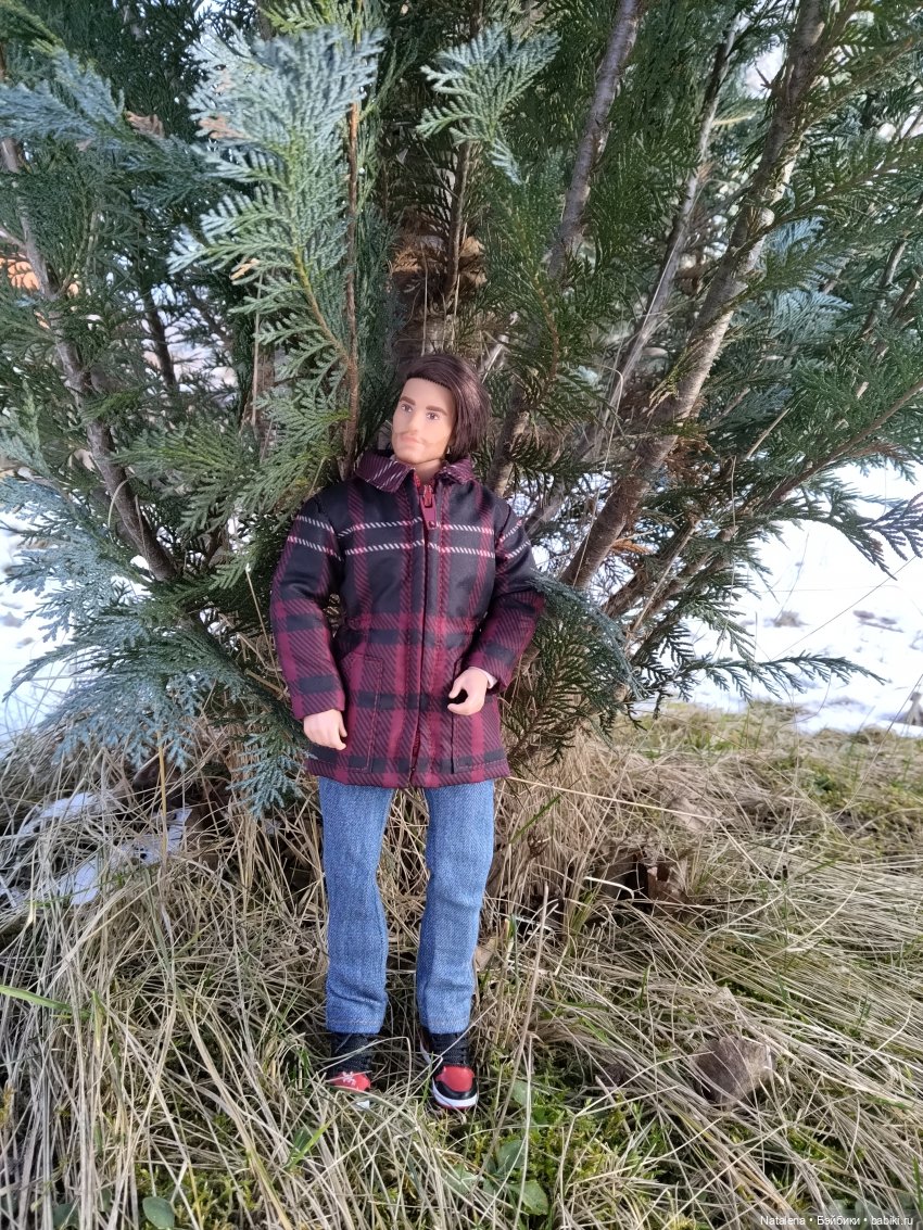 Новая куртка для Кена — Одежда и обувь для кукол своими руками: фото (фото 9)
