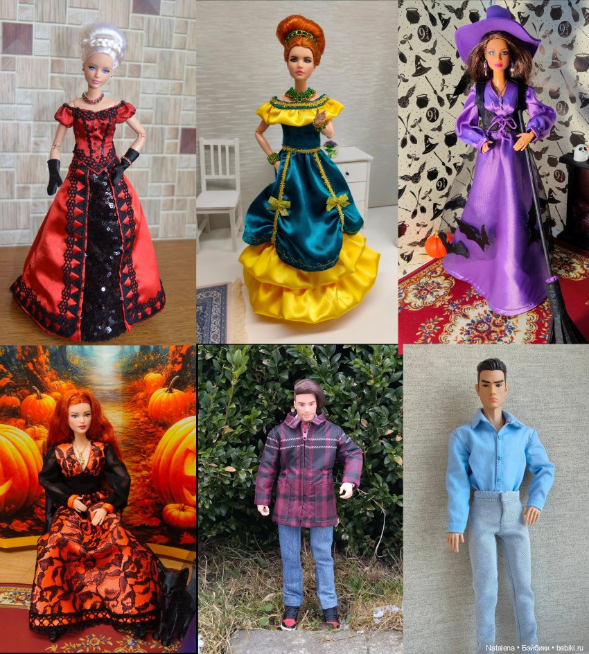 С Новым Годом — Куклы Barbie (Барби): Looks