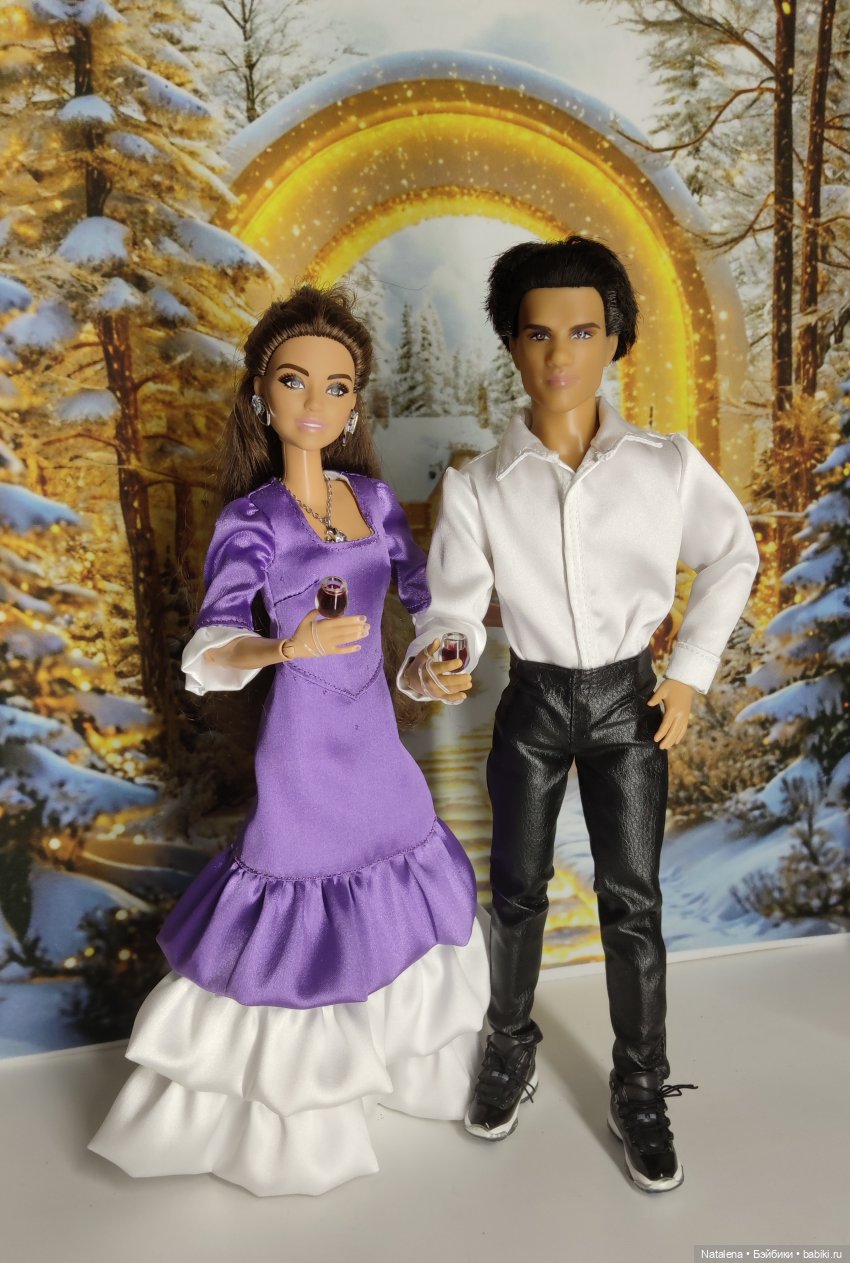 С Новым Годом — Куклы Barbie (Барби): Looks (фото 7)