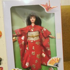 Happy new year Barbie 1995 Барби в кимоно Happy new year Barbie 1995 Барби в кимоно
